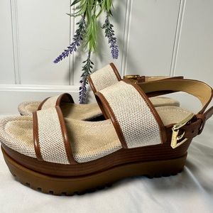 Michael Kors Michael Gillian Mid Wedge size 6